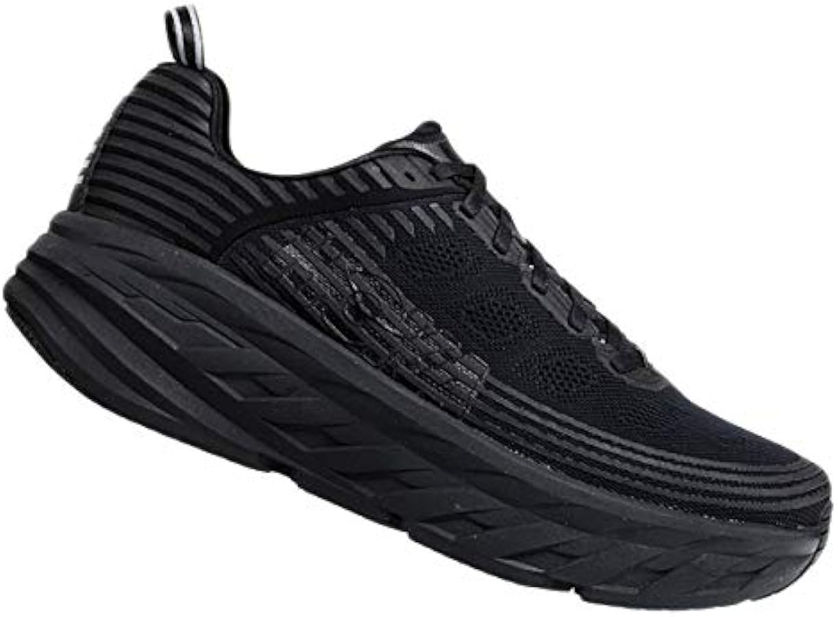 Amazon.com | HOKA ONE ONE Mens Bondi 6 Black/Black Running Shoe