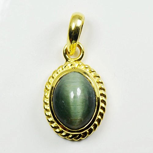 Pendentif œil de chat naturel 5 carats le cadeau idéal pour elle