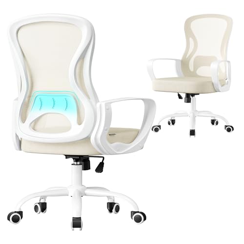 SONGMICS Silla de Oficina Ergonómica Silla