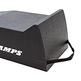 Race Ramps Lightweight Car Service Ramps for 10 Inch Lift with 1,500 Pound Capacity, Anti-Slip, Ideal for Low Profile Vehicles, RR-72-2, Black