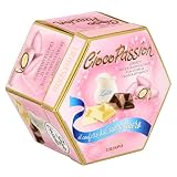 Crispo CiocoPassion Lieto Evento ROSA Confetti Incartati Singolarmente, Gusti Assortiti con Ripieno Cremoso, Arancio e Cioccolato, Limone, Amarena, Pistacchio, Ricotta e Noci, Caffè e Cappuccino 500g