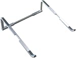 MMOBIEL Support d'ordinateur portable pliable – Riser 10 à 18 pouces - Support pour ordinateur portable ventilé Universel - Support pour Bureau Compatible avec MacBook, Cahier, ASUS, Acer et plus encore - Aluminium