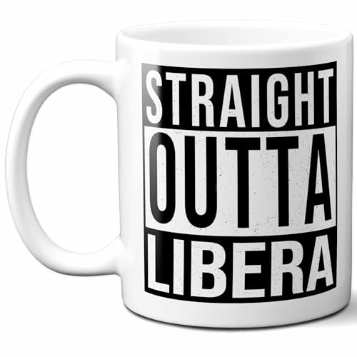 Westwood Tees Libera Last Name Gift Mug 11oz White