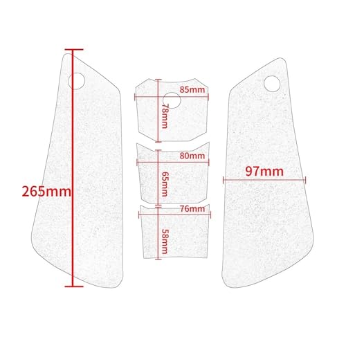 Coussin de réservoir moto avec grip de traction pour modèle 848