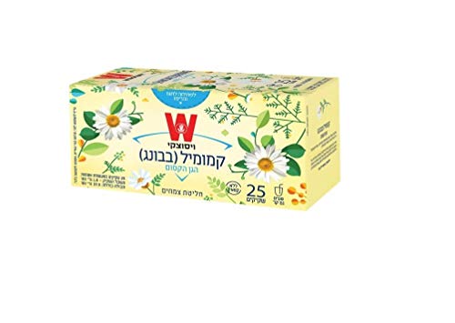 Wissotzky Magical Garden Chamomile Infusion Decaff Kosher 25 Bags #TOP25
