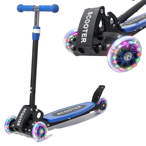 HOSKO Light Up 3 Wheel Scooter
