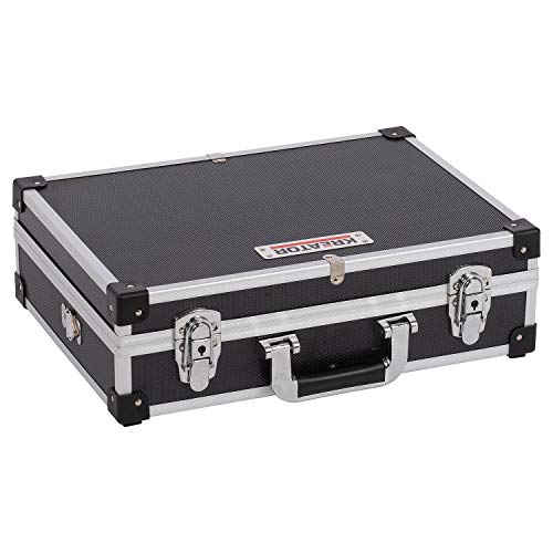 KREATOR KRT640101B - Maletín de alu 420x300x125mm negra