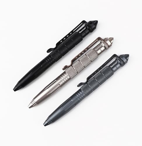 Remize® R2 Taktischer Kugelschreiber - Kubotan Tactical Pen - Selbstverteidigungs-Stift - Glasbrecher