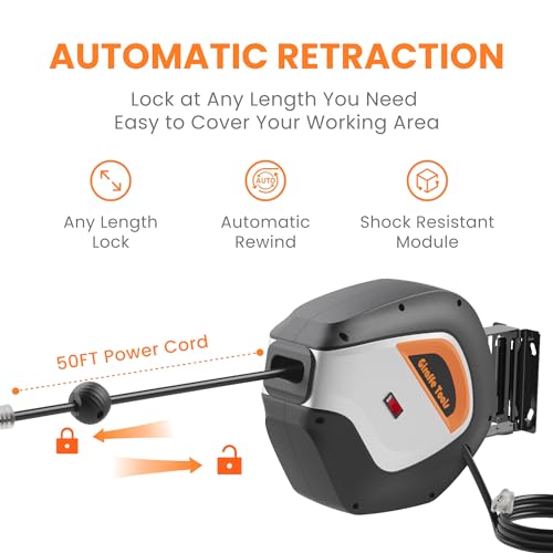 Giraffe Tools Retractable Power Cord Reel thumb #2