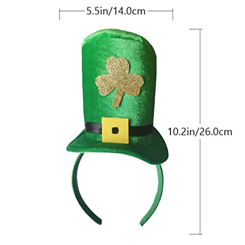 PretyzOOM 1 conjunto de acessórios para fantasia de Dia de São Patrício para acessórios de fantasia