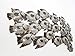 WorldBazzar NAUTICAL SCHOOL OF FISH METAL WALL ART