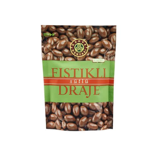 Kahve Dünyası Antep Fıstıklı Draje, Sütlü Çikolatalı 120g