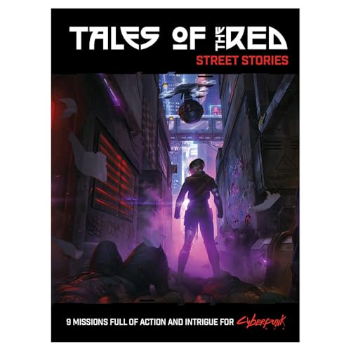 Cyberpunk Red RPG Tales of the Red Street Stories Mission Expansion