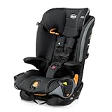 Chicco MyFit ClearTex 2-in1 Harness Booster Car Seat, 5-Point Harness Car Seat and High Back Booster, for Children 26.5-100 lbs. | Obsidian/Black