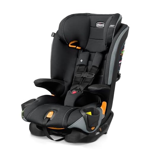 Chicco MyFit 2-in-1 Harness + High Back Booster Car Seat, Obsidian