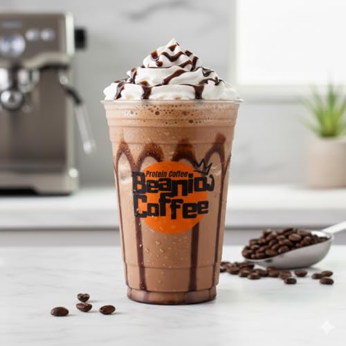 Image of Protein Iced Coffee - Instant Collagen Coffee with High CGA for Energy & Focus - Sugar-Free, Dairy-Free, Lactose-Free, Keto & Fasting Friendly - 100mg Caffeine - 15 Servings
