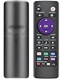 Universal Remote for Roku Boxes & TVs - Supports TCL, Sanyo, LG, RCA, Philips, HITACHI, ONN, Insignia, Hisense, Sharp, JVC - Roku 1/2/3/4 HD LT XS XD IR