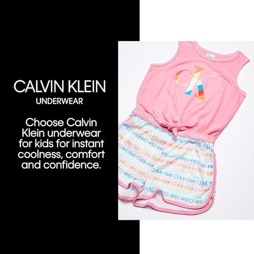 Calvin Klein Girls' Thermal Pajama Set 2 Piece Pj3