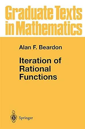 Iteration of Rational Functions: Complex Analytic Dynamical Systems book cover