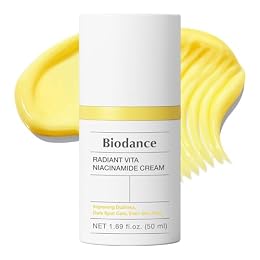 BIODANCE Radiant Vita Niacinamide Cream, Brightening, Dark Spot Correcting, Hydrating Facial Moisturizer with Vitamin C, B12, Korean Skin Care, Self Care Gifts for Women | 1.69 fl.oz, 50ml