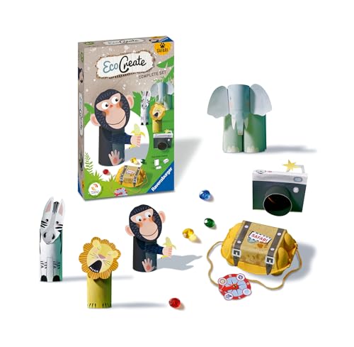 Ravensburger Kit Créative Safari Ecocreate Mini Jouet Upcycling - vue 3