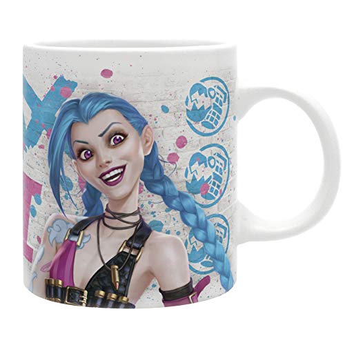 ABYSTYLE League of Legends - Taza, 320 ml, Vi vs Jinx