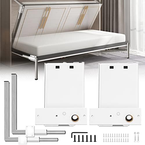 Full Size Do It Yourself Murphy Wall Bed Hardware Kit - Horizontal Bed ...