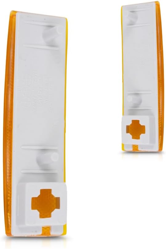 For Chevy S10 Blazer Side Marker Light Assembly Unit 1983-1994 Driver and Passenger Side | Pair | GM2550116 + GM2551108