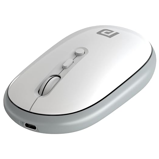 Portronics Toad II Bluetooth Mouse Bluetooth 5.0 2.4 Ghz