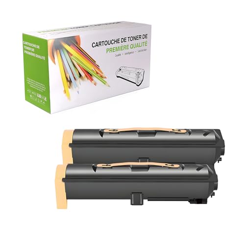 TenFenk Compatible Toner Cartridge Replacement for Xerox 5225 106R01306 for Use with Xerox WorkCentre 5222 5225 5230 Printer,(Black-30000 Pages),2 Pack