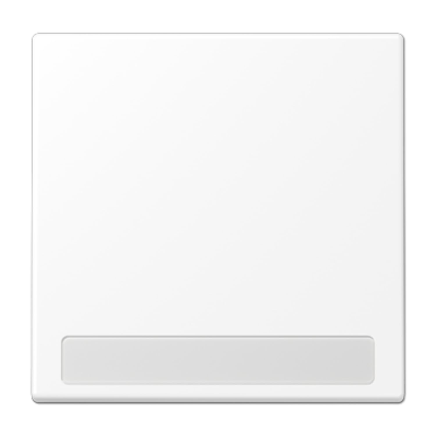 Touche simple LS blanc mat JUNG LS990NAWWM pour interrupteur