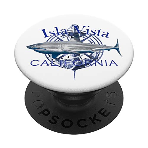 Isla Vista California Náutico Vela Navegación PopSockets PopGrip Intercambiable