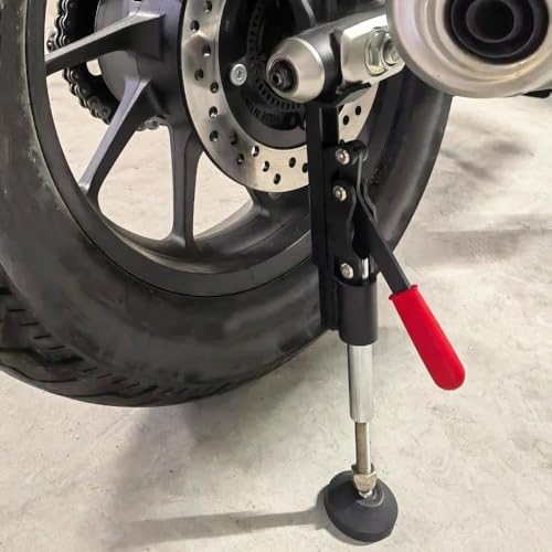 Béquille latérale de moto pliable portable avec support de roue