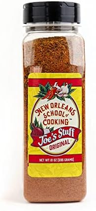 Joe's Stuff Original Blend Seasoning From New Orleans School of Cooking (21 Oz)