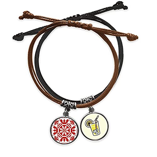 Bracelet Mosaïque Rouge Cuir Corde : Finis les Bijoux Fragiles et Ternes
