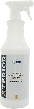 EquiFUSE Xterior Conditioning Spray for Horses The Ultimate Equine Leave-in Conditioner | Reduce Grooming Time, Promote Shine | Hydrates All Breeds, 32 Oz