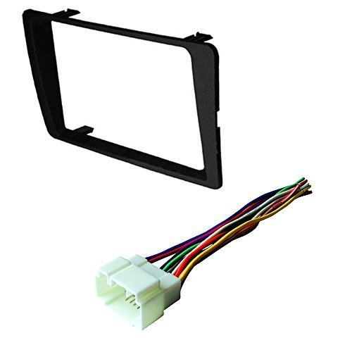Radio Cd Player Receiver Install Mounting Kit Wire Harness -