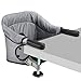 Hook On High Chair, Clip on Table Chair w/Fold-Flat Storage Feeding Seat -Attach to Fast Table Chair for Home and Travel