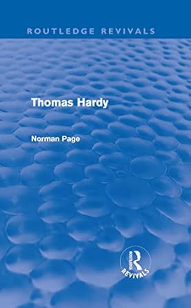 Thomas Hardy book cover