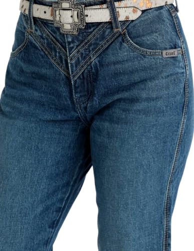 Western Jeans Womens Quinn Relaxed Dark Wash CB750540012