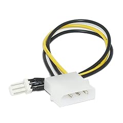 HRtronics® CPU Fan Power Adapter Cable | 20cm 3-Pin ATX Fan to 4-Pin Molex Connector Cable for Computer Power Supply, Cooling Fans, PC Building, DIY Electronics (Pack of 2)