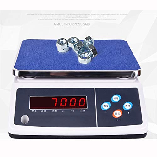 Báscula digital de alta precisión LCD retroiluminada 6kg/0.1g miniatura 6