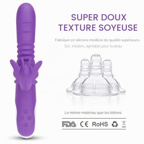 ZJPJMXNN Trois Têtes Vibrant Vîbrô-Másseúr Clîtôrîdien Súcëúr Fémînîn Sîlencièux Réalisté,Sëxtôysé Côuplè Pláîsir Fémmé,Ôëúf Vîbránt Femmè Sáns Fîl,Vịbrömássëúrs Fémînîn Ġọdẹș Vá Ët Vịënt,9 Cq3 – vue 4