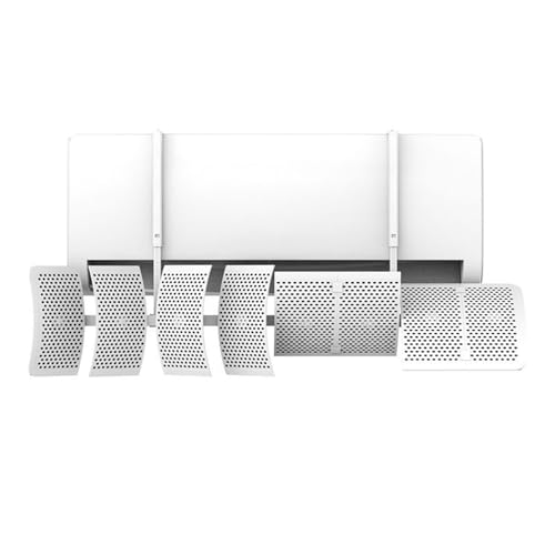 Air Deflector for Window Ac Unit, Vent Deflectors, Strong Load-bearing Capacity, Freely Adjust Wind Direction, for All Seasons(30cm/12in)