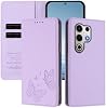 Funda para Itel S25 Ultra, flor de mariposa, cuero premium, tipo libro, con soporte, ranura para tarjeta RFID, cierre magnético, funda tipo billetera, PU, compatible con Itel S25 Ultra (E) 4