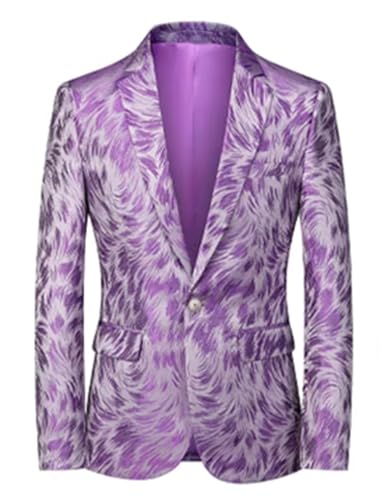 Veste de costume jacquard pour banquets et grandes soirées chics