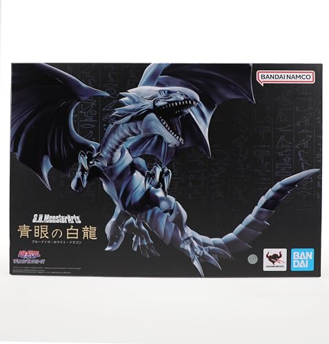 TAMASHII NATIONS - Yu-Gi-Oh! Duel Monsters - Blue-Eyes White Dragon, Bandai Spirits S.H.MonsterArts Action Figure - Image 3
