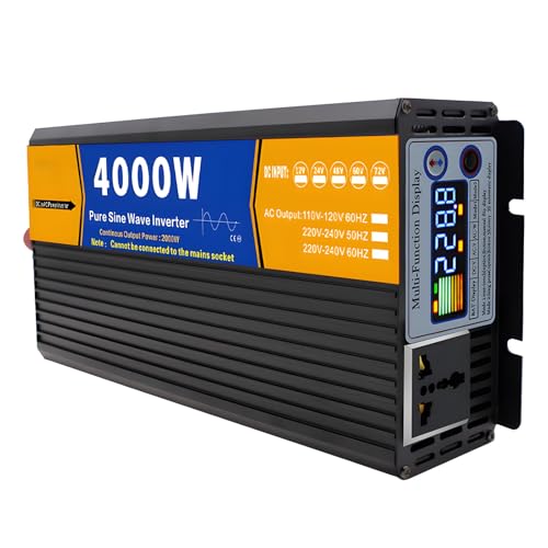 SHEUAO 4000W Pure Sine Wave Inverter