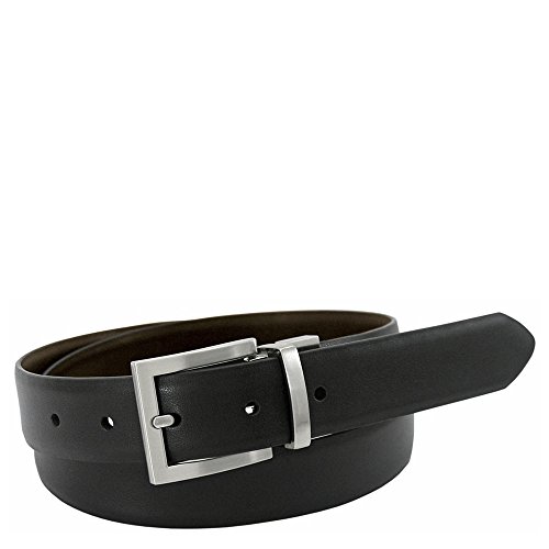 Florsheim Men's Reversible Belt 30mm, Black and Brown, 40