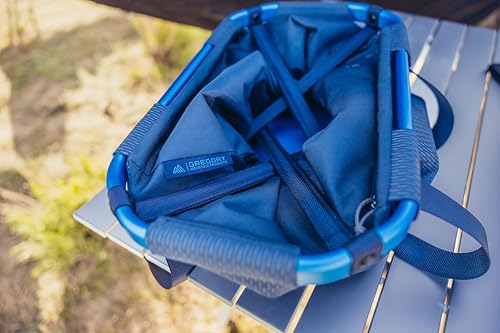 Gregory Alpaca 30L Gear Organization/Camping Gear Tote with Aluminum Frame, Fits Behind Car Seat, Slate Blue - Thumbnail 2